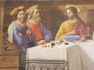 Domenico Ghirlandaio, Cenacolo di san Marco - dettaglio dei discepoli