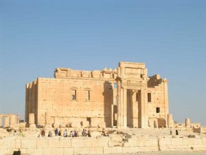 Palmira, Tempio di Bel. Oggi questo monumento non esiste più