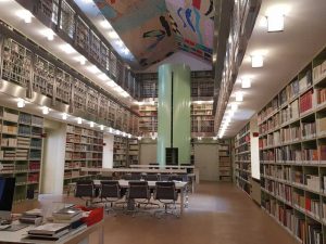 Palazzo Branciforte, Sala di lettura della Biblioteca