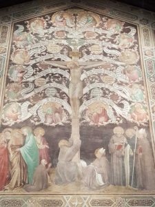 Taddeo Gaddi, Cenacolo di santa Croce, Albero della Crocifissione