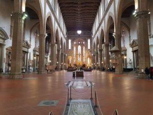 Basilica di santa Croce, interno