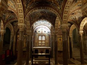 Santa Cecilia in Trastevere. Cripta