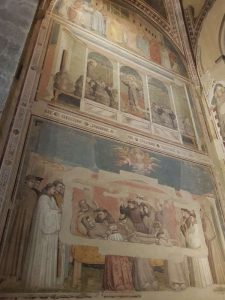 Giotto, Cappella Bardi, Episodi della vita di san Francesco