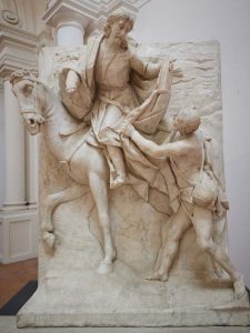 Pietro Bernini, San Martino divide il mantello con il povero