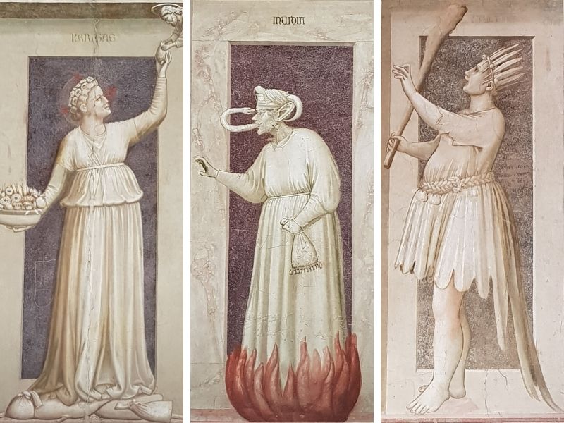 Virtù e Vizi di Giotto
