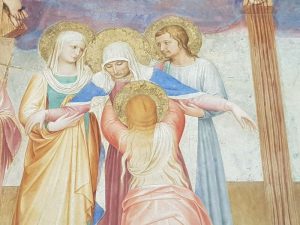 Beato Angelico, Crocifissione - dettaglio