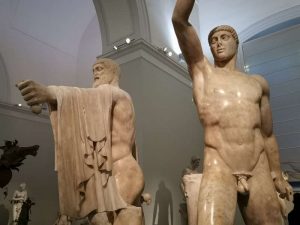 Gruppo statuario dei Tirannicidi (dettaglio) - Salone di Ercole