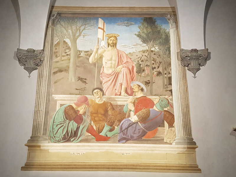 Museo Civico di Sansepolcro, Piero della Francesca, Resurrezione