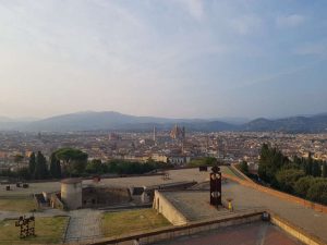 Colli di Firenze. Panorama di Firenze dalla palazzina del Forte di Belvedere