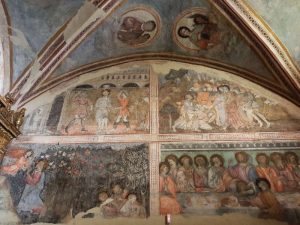 Oratorio Loretino, affreschi con le Storie di Gesù