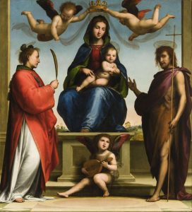 Fra' Bartolomeo, Madonna col Bambino fra i santi Stefano e Giovanni Battista @ MuseoCattedraleLucca