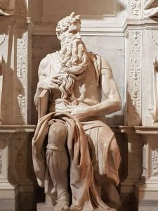 Basilica di san Pietro in Vincoli. Michelangelo Buonarroti, Mosè
