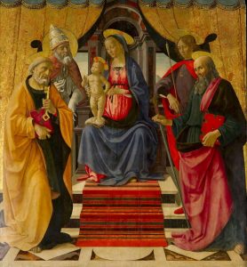 Domenico del Ghirlandaio, Sacra conversazione @ MuseoCattedraleLucca