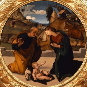 Piero di Cosimo, Adorazione del Bambino @ Palazzo Martelli