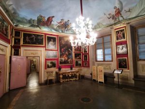 Prima sala del piano nobile di Palazzo Martelli
