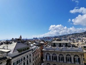 Il panorama di Genova dalla torre della Cattedrale di San Lorenzo