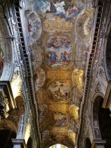 Le chiese di Genova. Basilica di san Siro, volta della navata centrale