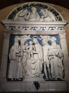 Andrea della Robbia, Madonna col Bambino e santi