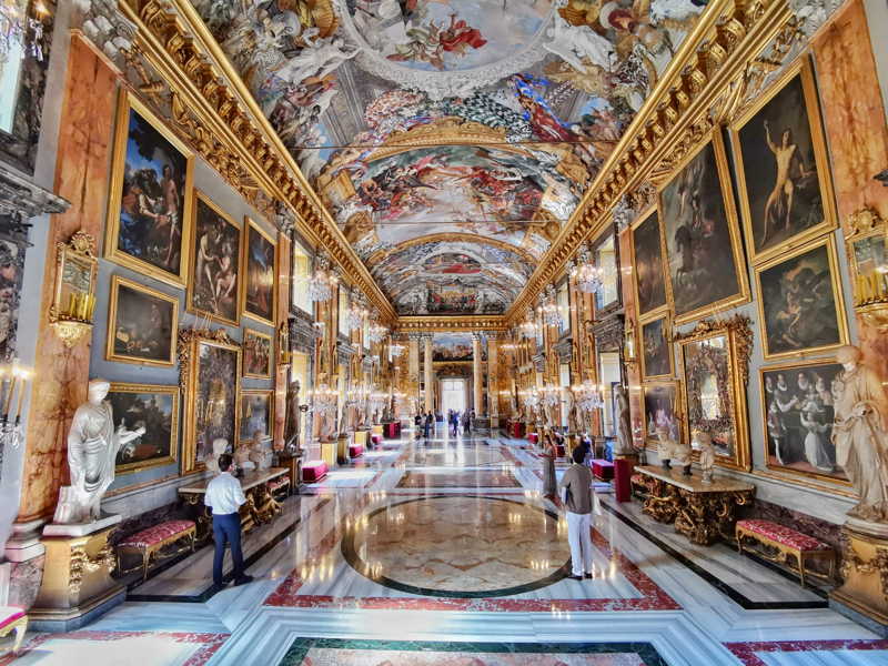 La Sala Grande della Galleria. Palazzo Colonna