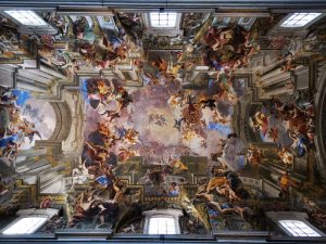 Chiesa di Sant'Ignazio a Roma, la volta di Andrea Pozzo