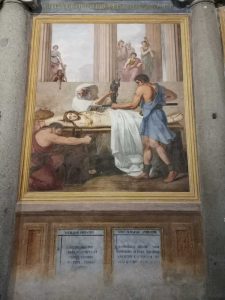 Pomarancio e Matteo da Siena, Martirio di Santa Margherita