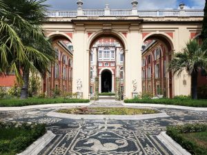 Rissêu del giardino pensile di Palazzo Reale a Genova