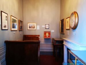La stanza da letto di Keats. Qui il poeta si spense il 23 febbraio 1821 a soli venticinque anni