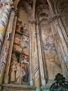 Cappella di Santa Maria degli Angeli, affreschi con Storie della Vergine realizzati tra il 1333 e il 1334 da un collaboratore di Giotto