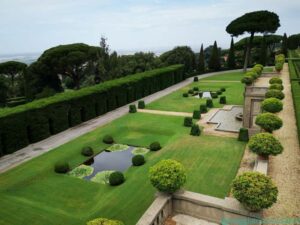 Giardini del Belvedere, giardini delle ville pontificie di Castel Gandolfo