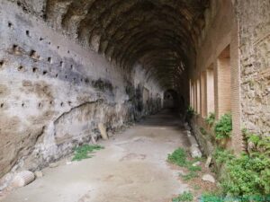 Criptoportico di Domiziano, giardini delle ville pontificie di Castel Gandolfo
