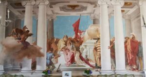 Villa Valmarana ai Nani, Giambattista Tiepolo, "Sacrificio di Ifigenia"