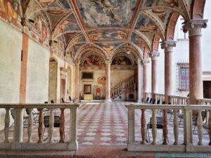 Castello del Buonconsiglio, Magno Palazzo, Loggia affrescata da Girolamo Romanino