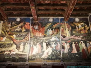 Il Ciclo dei Mesi nella Torre Aquila del Castello del Buonconsiglio a Trento. I mesi di aprile, maggio e giugno