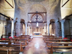 Torcello, interno della chiesa di santa Fosca